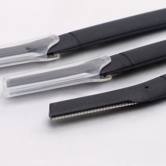 Face Razor Facial Hair Remover Eyebrow Razor Trimmer Exfoliator Dermaplaning Tool Travel Kit Women Razor