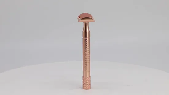 D663 ゼロ廃棄物金属ダブルエッジシェービング安全かみそり/ナバハ・デ・アフェイタル/フェイスカミソリ